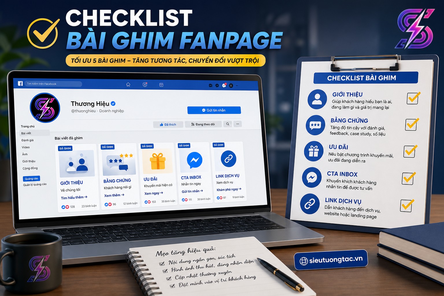 Checklist triển khai Facebook