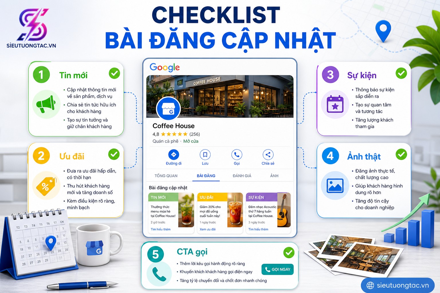 Checklist triển khai Google