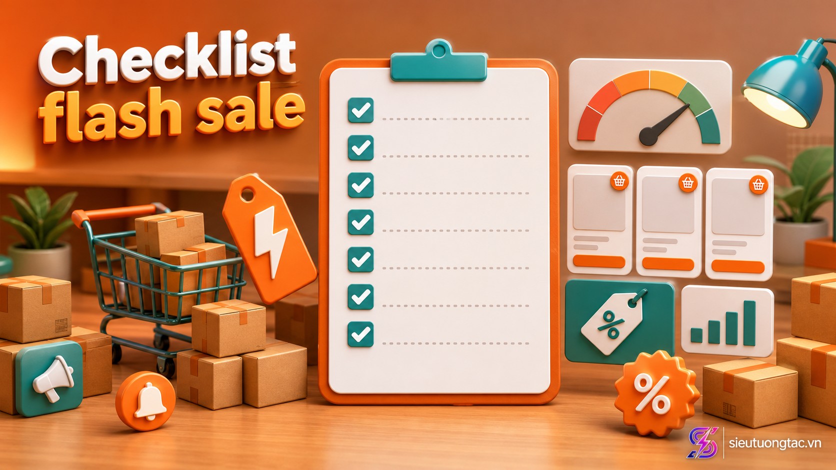 Checklist triển khai Shopee