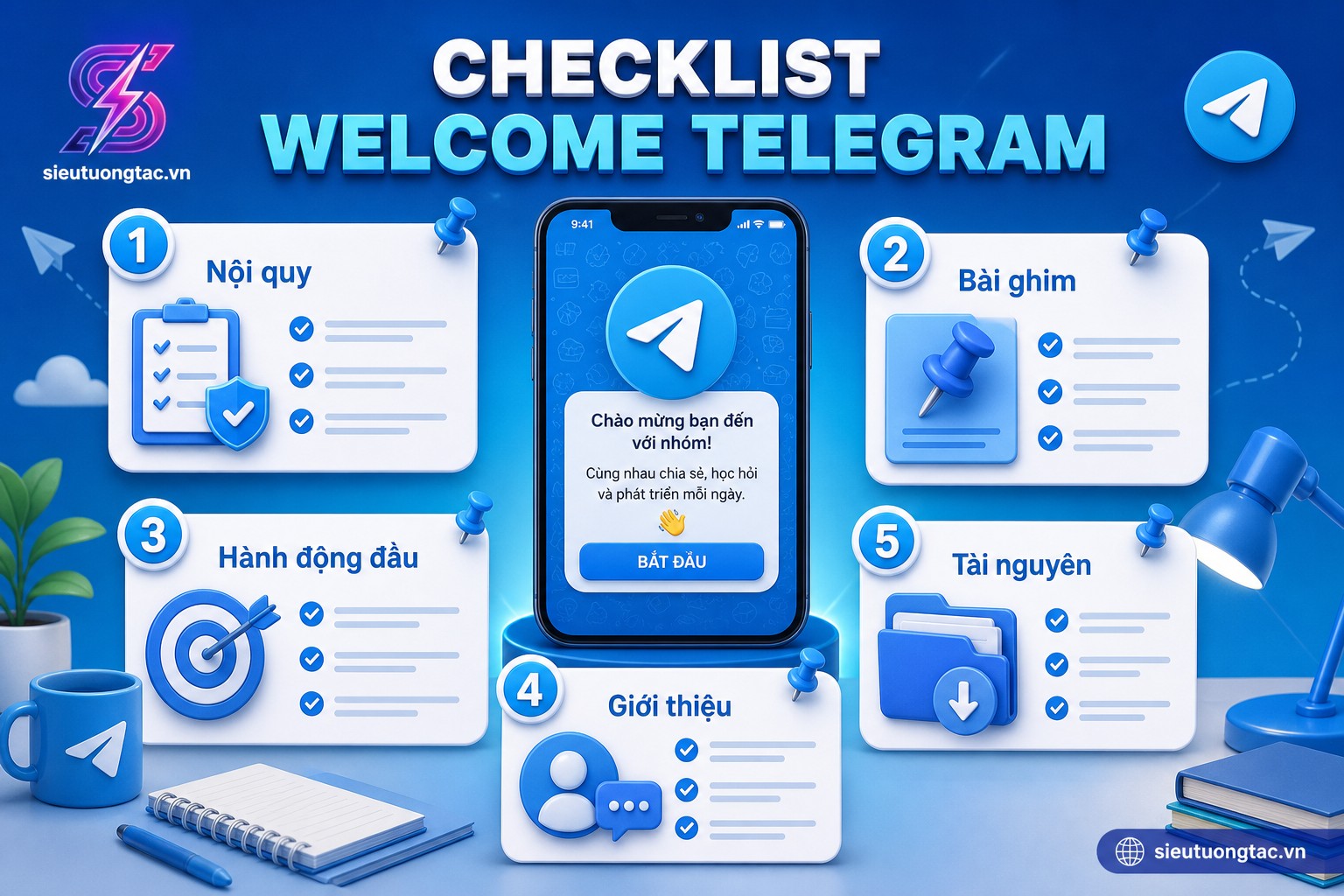 Checklist triển khai Telegram