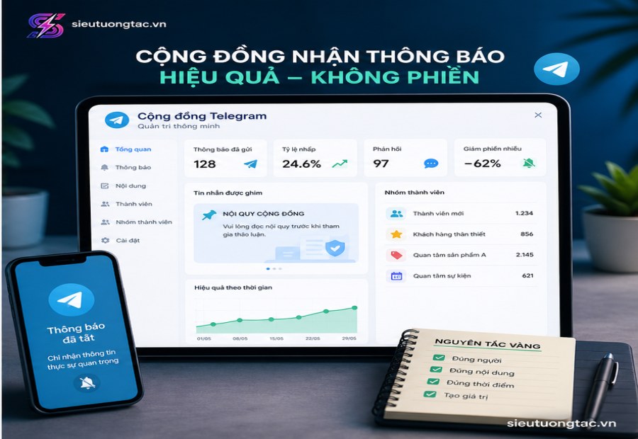 Quy trình tối ưu Telegram
