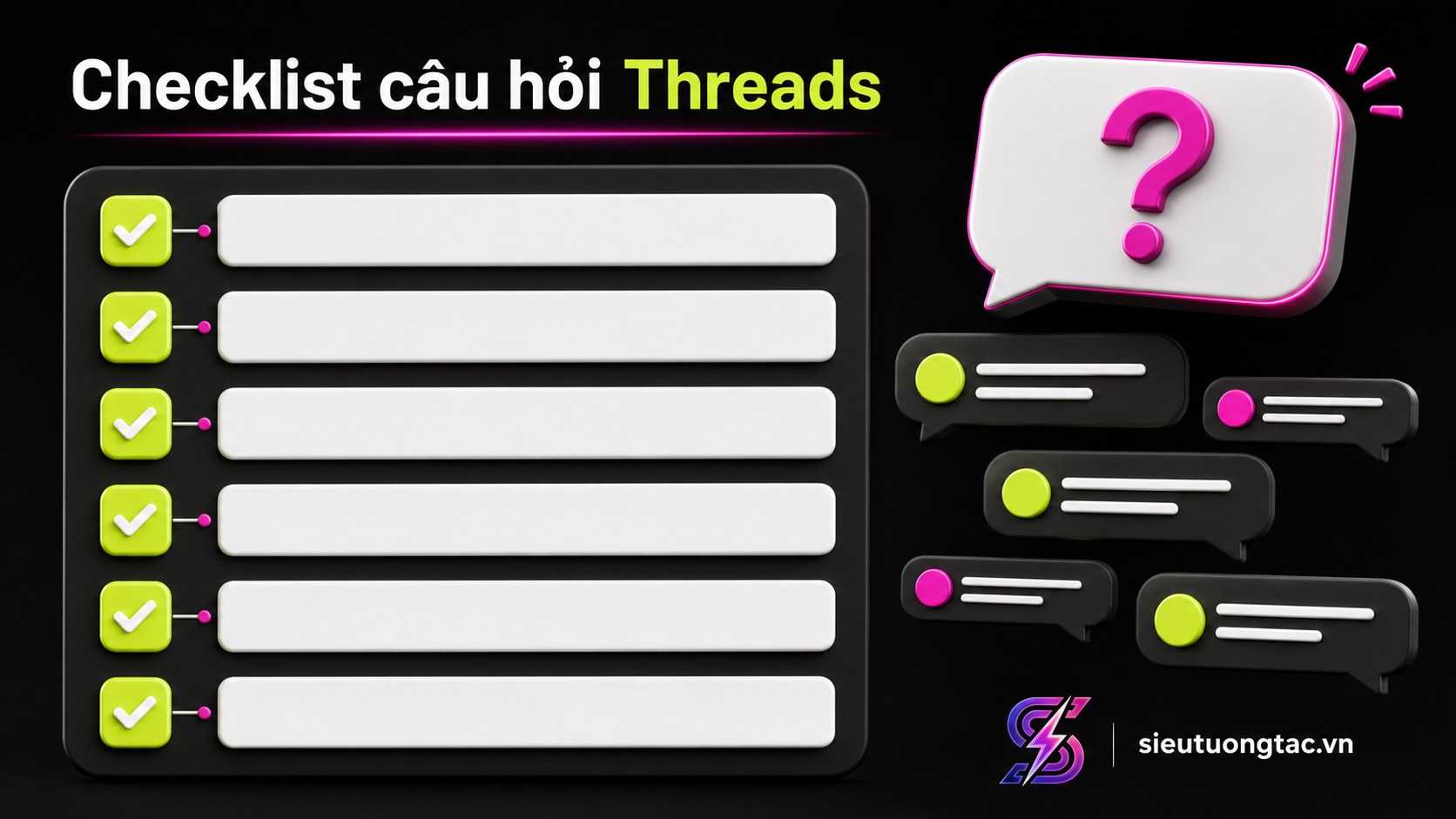 Checklist triển khai Threads