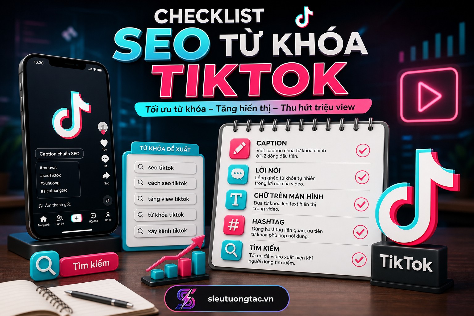 Checklist triển khai TikTok