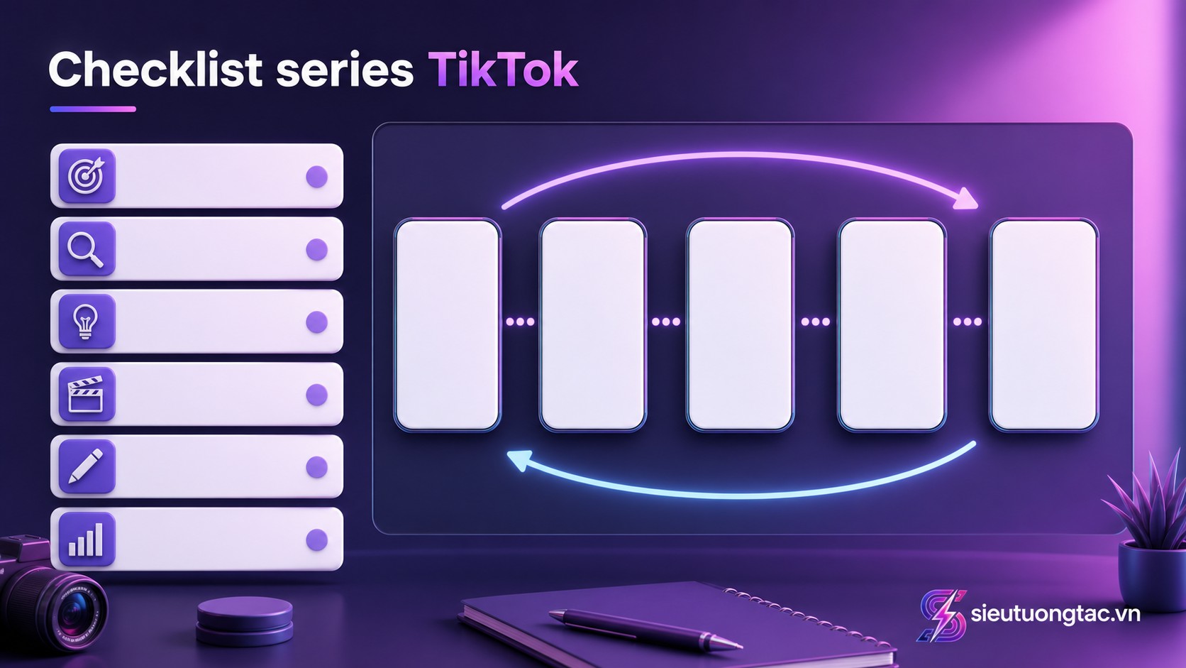 Checklist triển khai TikTok