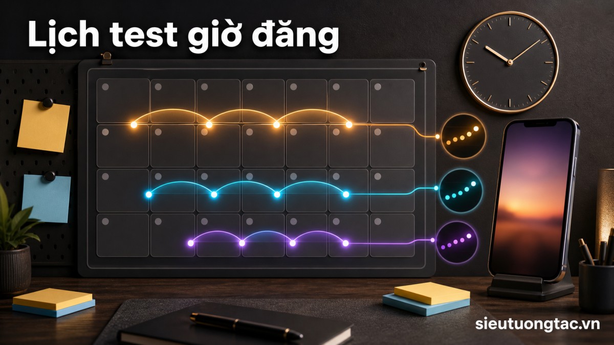 Khung giờ đăng TikTok dễ lên đề xuất