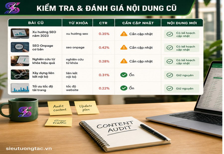 Checklist triển khai Website