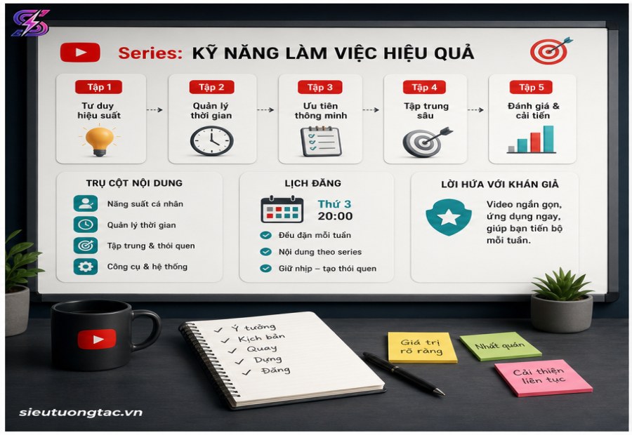 Checklist triển khai YouTube