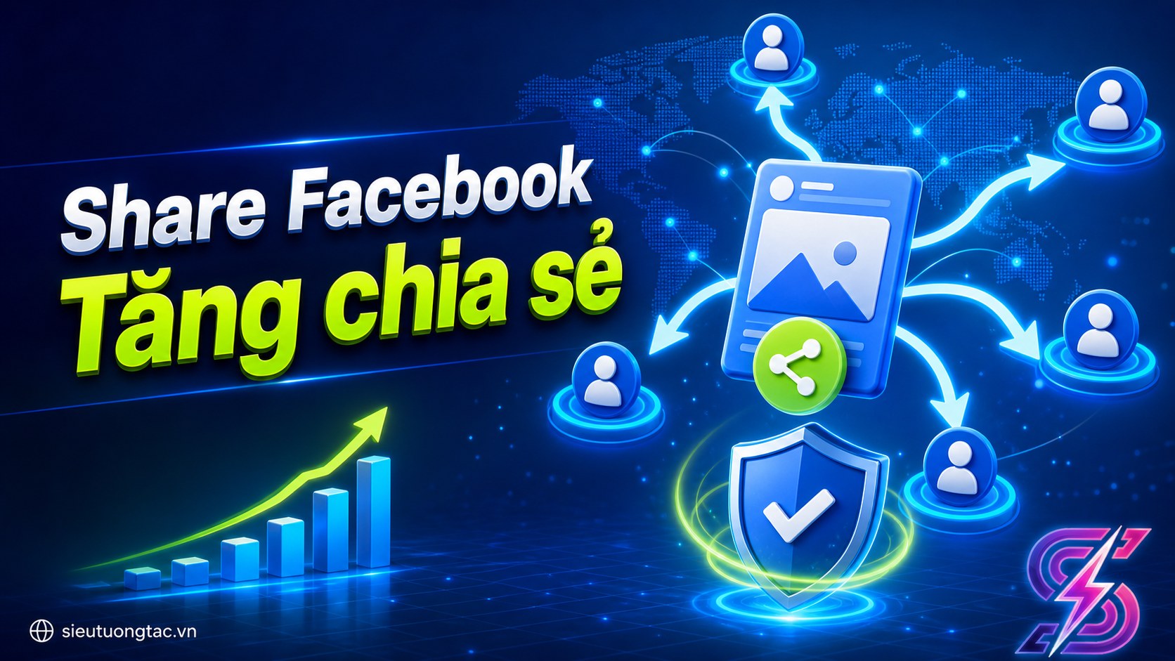 Buff share Facebook: cách Mua, Hack và Tăng lượt chia sẻ FB để mở rộng độ phủ