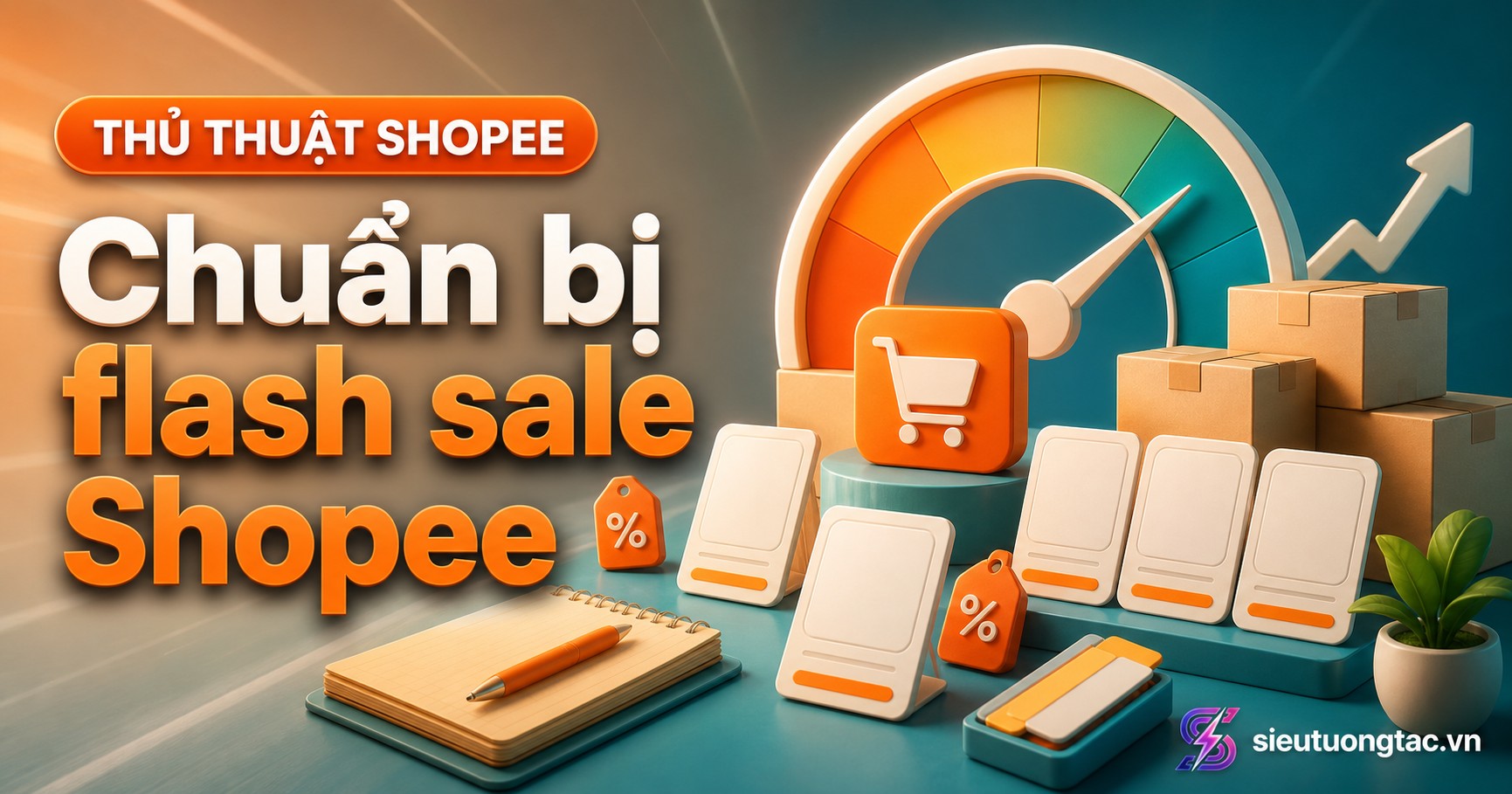 Cách chuẩn bị flash sale Shopee để tăng lượt bấm mà vẫn giữ biên lợi nhuận