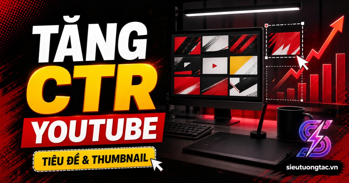 Cách tăng CTR YouTube bằng tiêu đề và thumbnail mà không giật tít quá đà