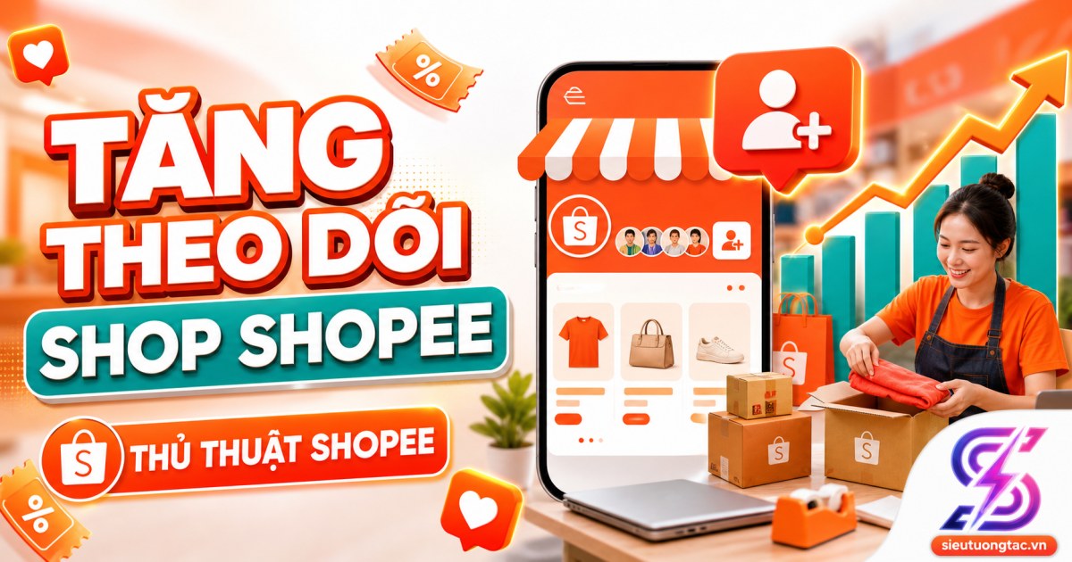 Cách tăng theo dõi shop Shopee bằng nội dung, ưu đãi và tín hiệu tin cậy
