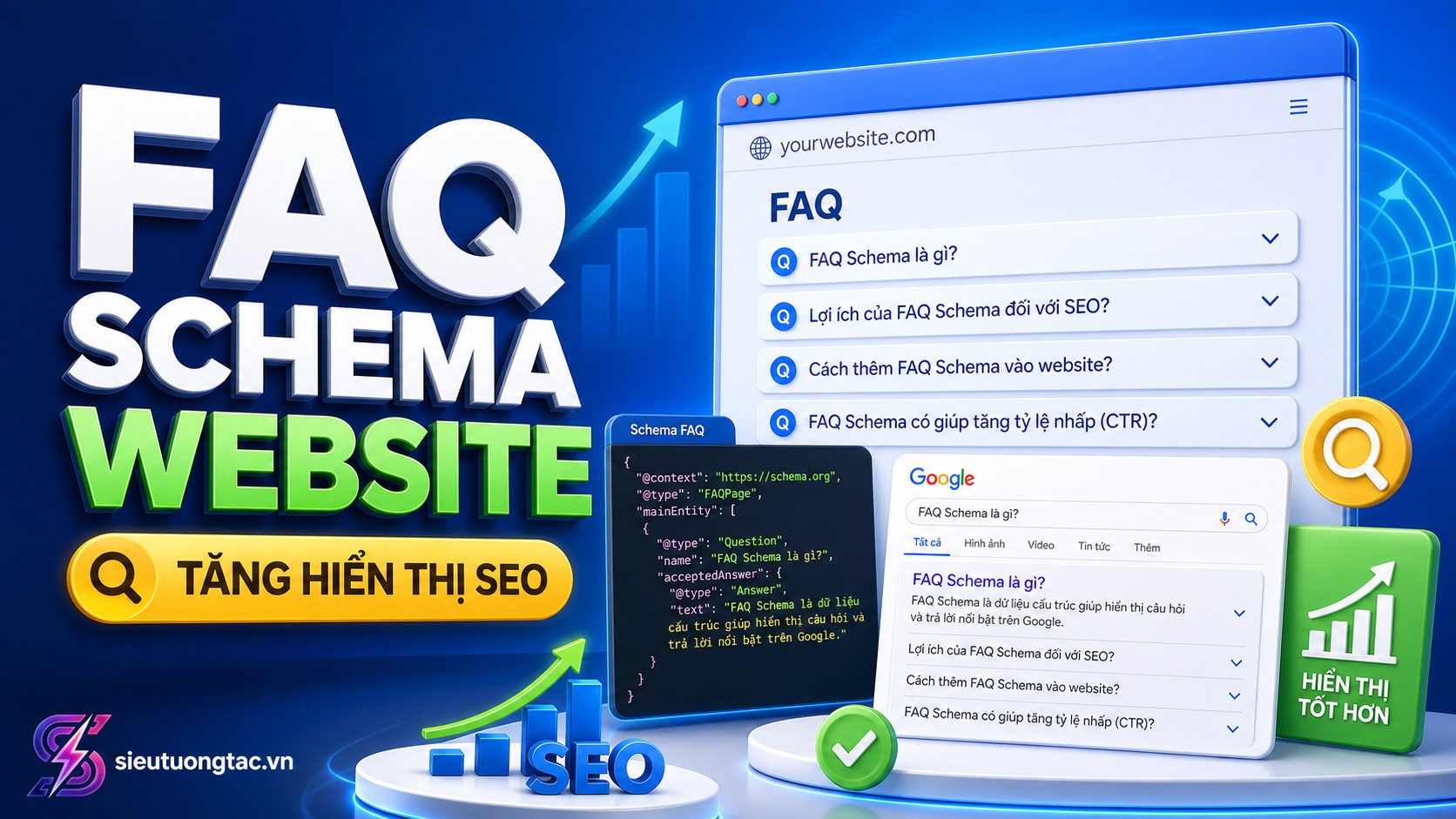 Cách thêm FAQ schema cho bài viết website để tăng hiển thị SEO