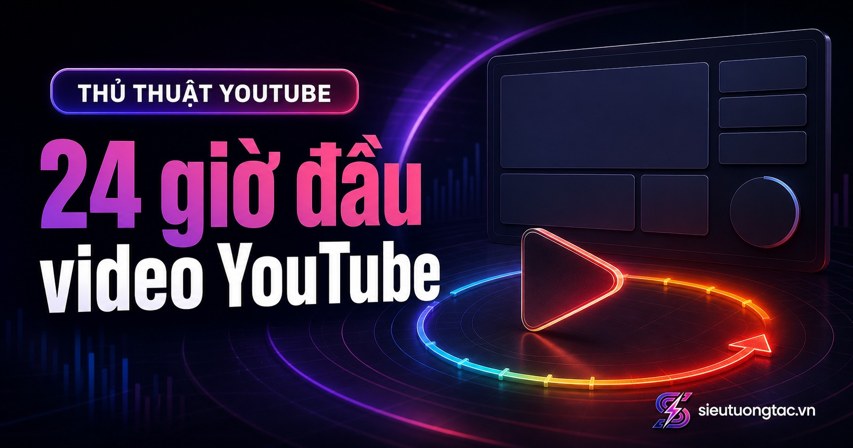 Cách tối ưu 24 giờ đầu sau khi đăng video YouTube để tăng tín hiệu đề xuất