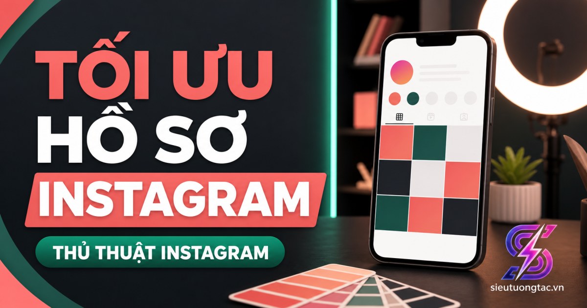 Cách tối ưu hồ sơ Instagram để tăng follow và kéo tương tác thật