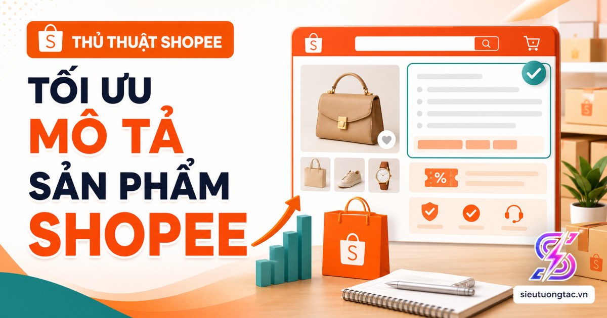 Cách tối ưu mô tả sản phẩm Shopee để tăng niềm tin và cải thiện chuyển đổi