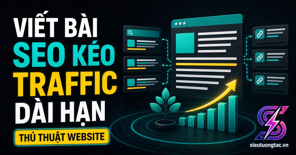 Cách viết bài SEO kéo traffic dài hạn bằng cụm chủ đề và internal link