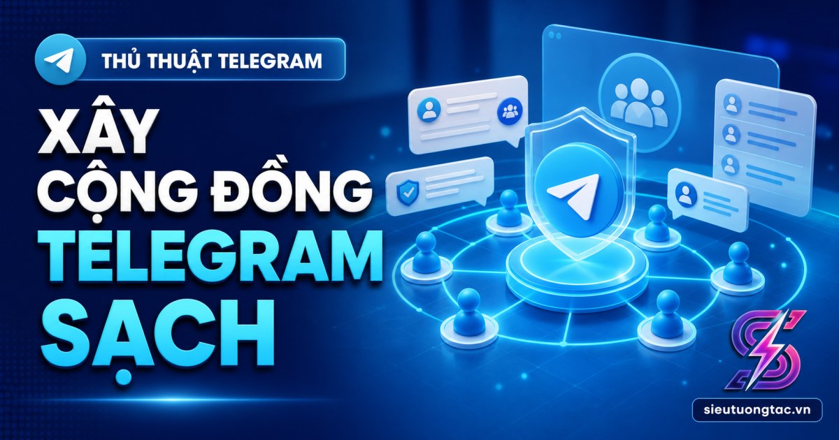 Cách xây cộng đồng Telegram sạch, có tương tác và giữ thành viên ở lại