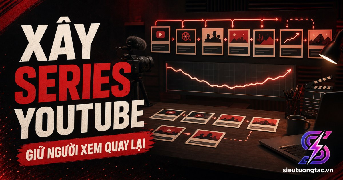 Cách xây series YouTube để giữ người xem quay lại kênh đều hơn