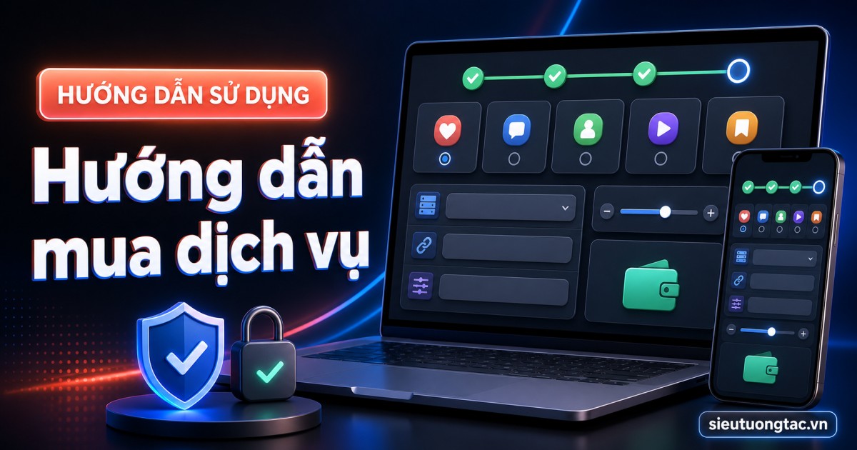 Hướng dẫn mua dịch vụ tăng tương tác nhanh chóng, an toàn