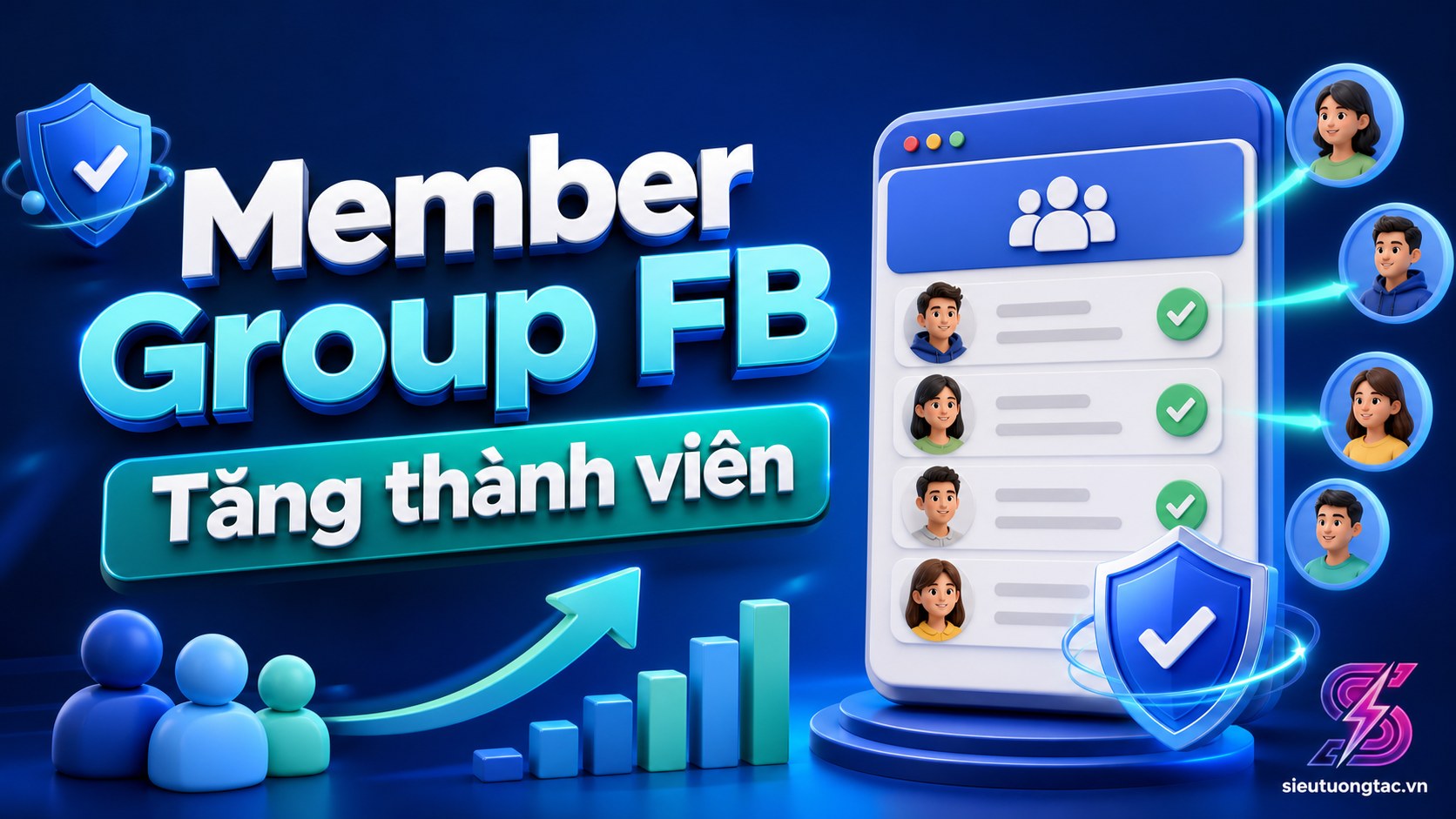 Tăng thành viên nhóm Facebook: cách Buff member Group FB để cộng đồng bớt trống