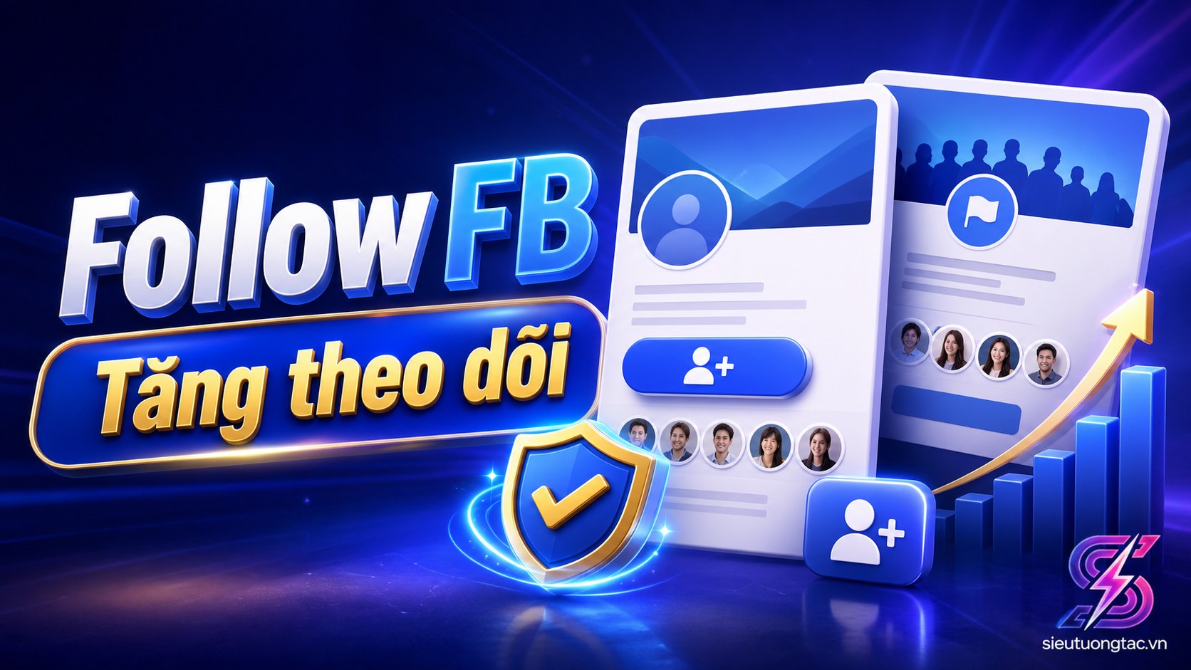 Tăng theo dõi Facebook: cách Buff, Mua follow Fanpage/Profile FB cho hồ sơ uy tín