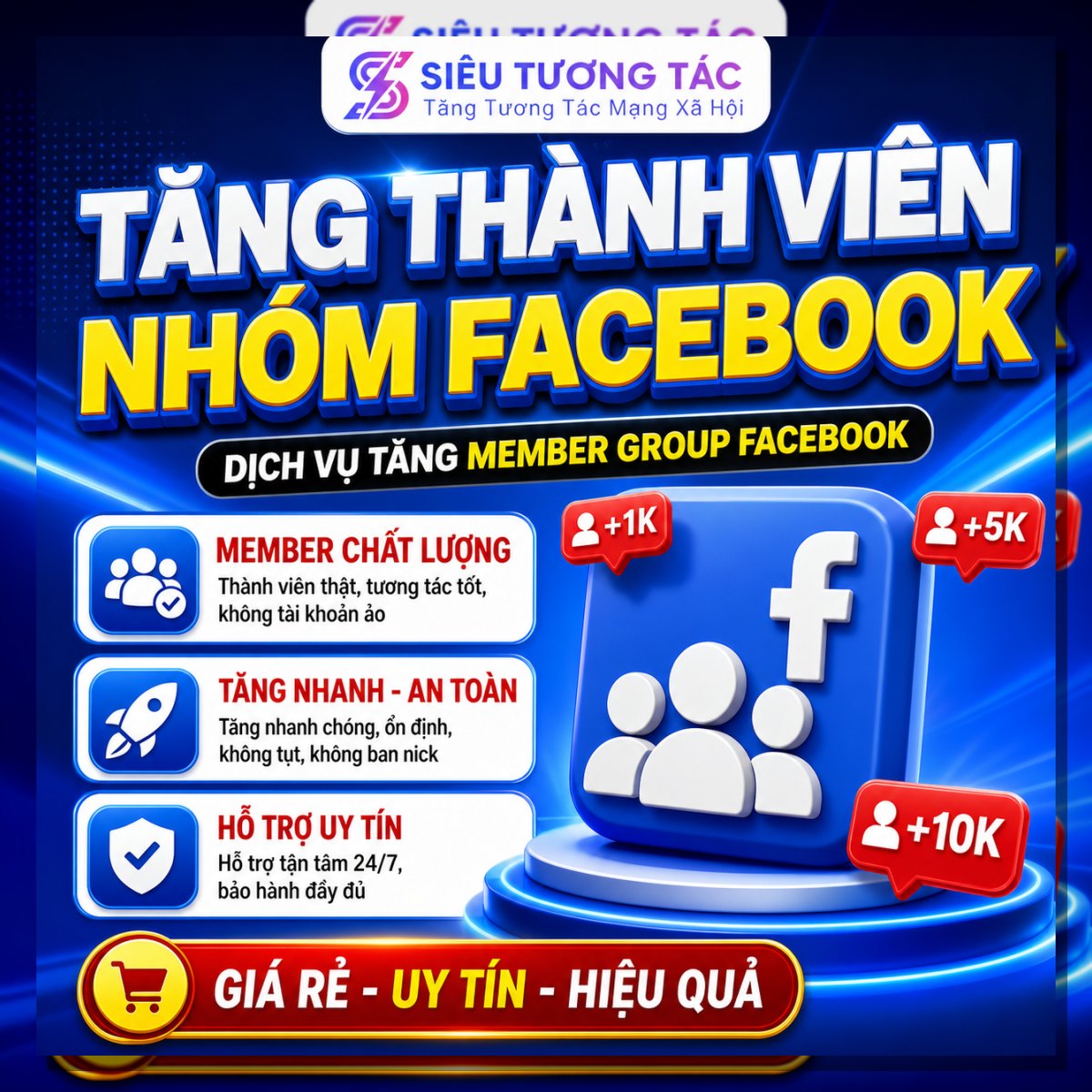 Tăng thành viên nhóm