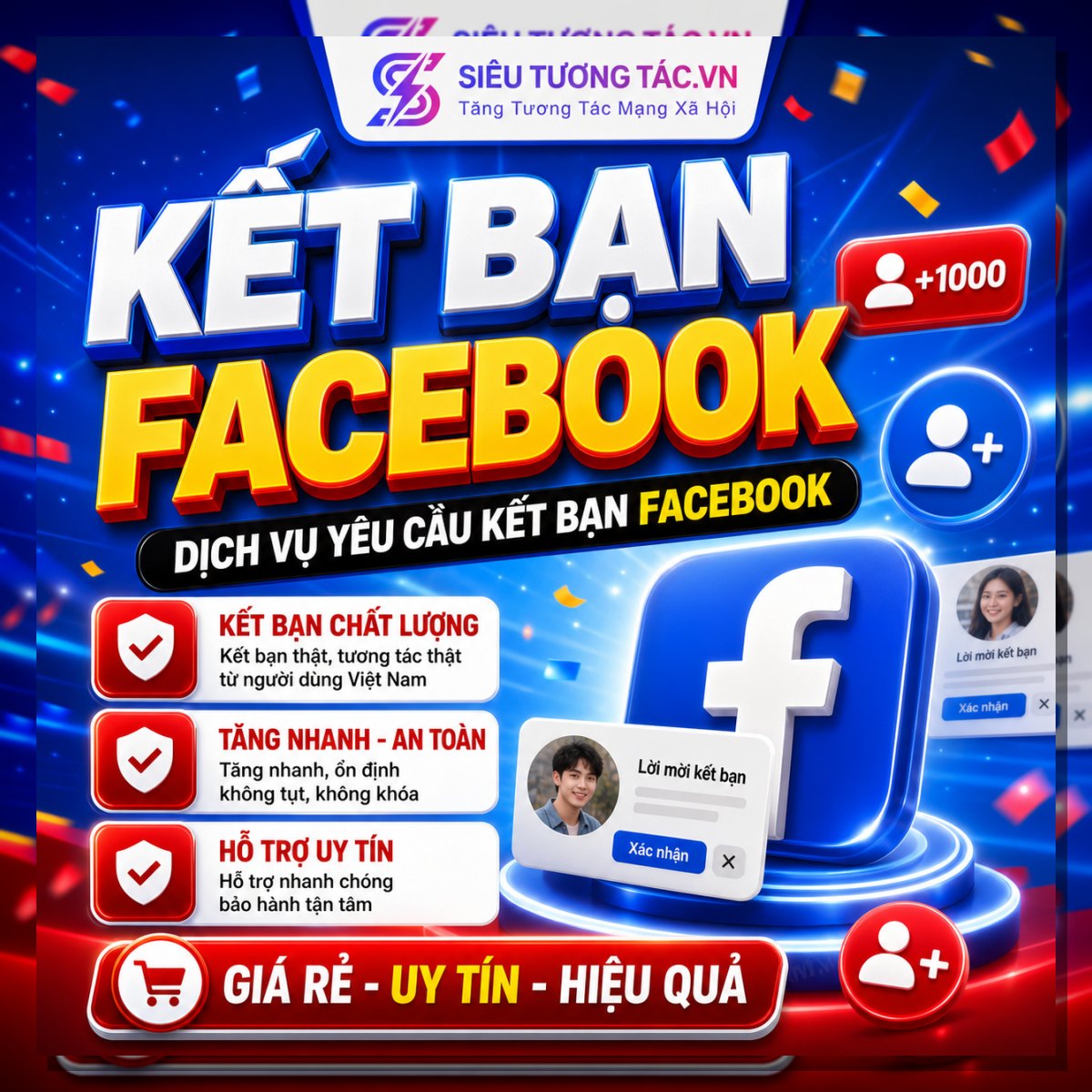 Yêu cầu kết bạn Facebook