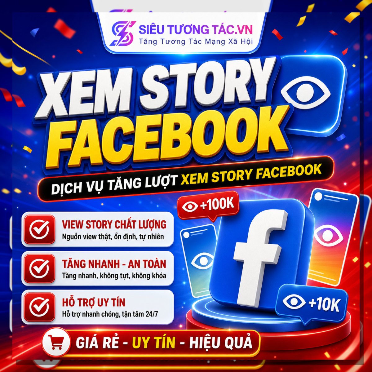 Tăng lượt xem story