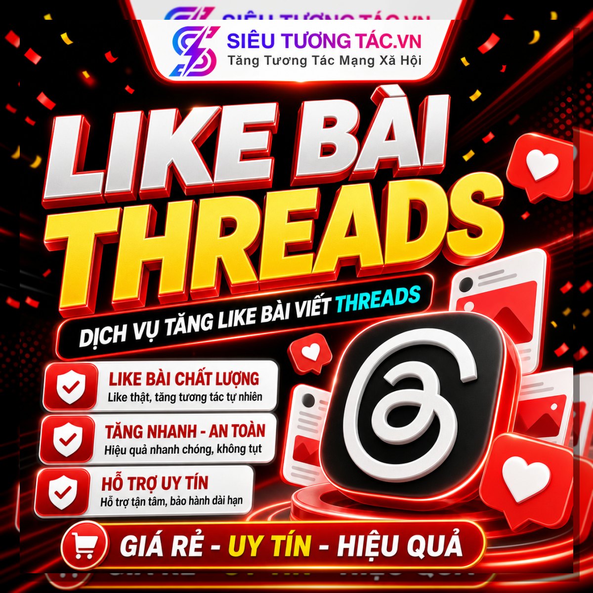 Tăng like bài viết