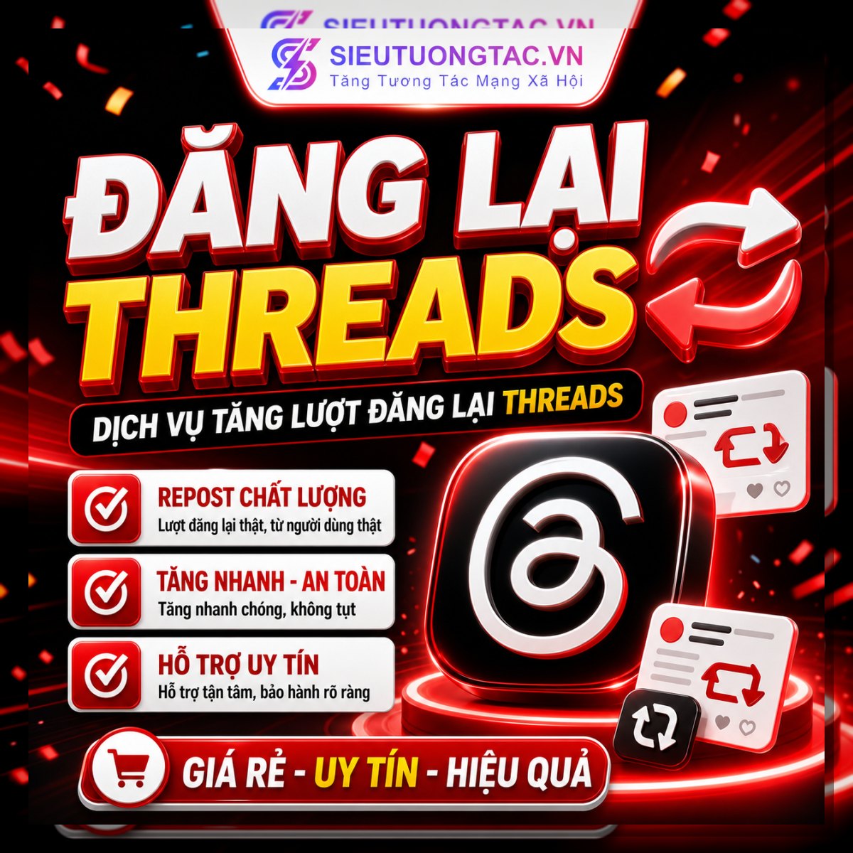 Tăng lượt đăng lại