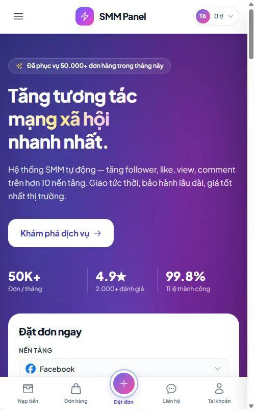 Hướng dẫn đặt đơn