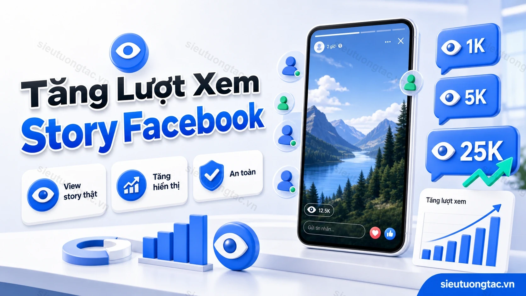 Dịch vụ tăng lượt xem Story Facebook tại Siêu Tương Tác